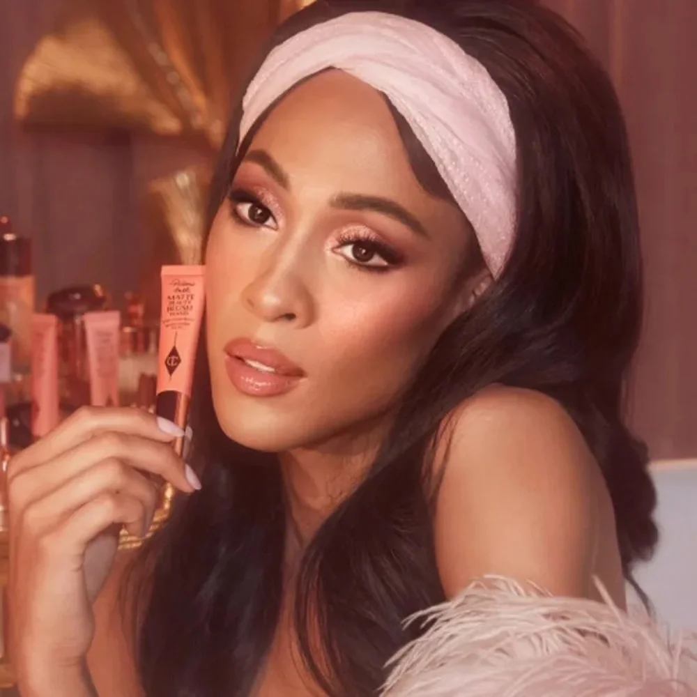 ‘PILLOW TALK PEACH POP’ MATTE BEAUTY BLUSH WAND